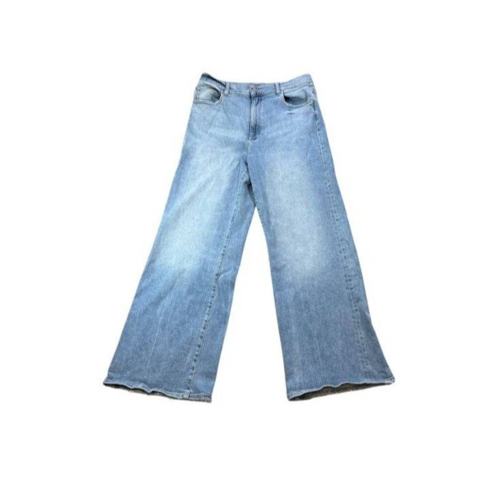 DL1961 Womens Jeans Hepburn Wide Leg Womens Size 31 High Rise Vintage 30” Inseam